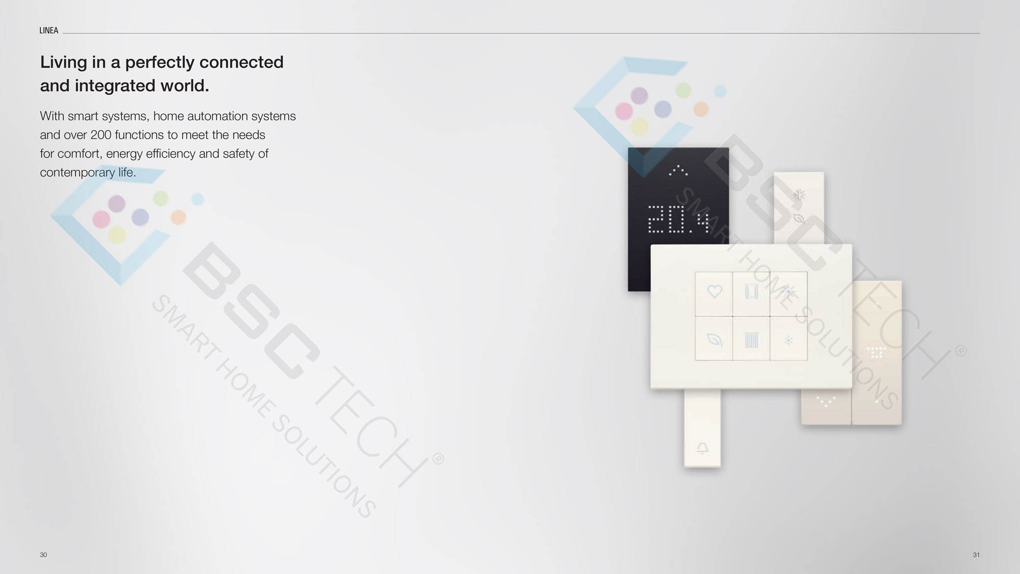 Mẫu 3 Linea (thiết kế đương đại)